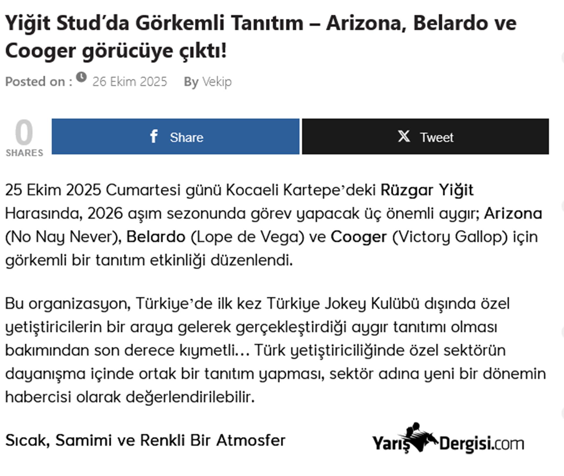 Arizona, Belardo ve Cooger görücüye çıktı!